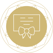 letter with ribbon icon
